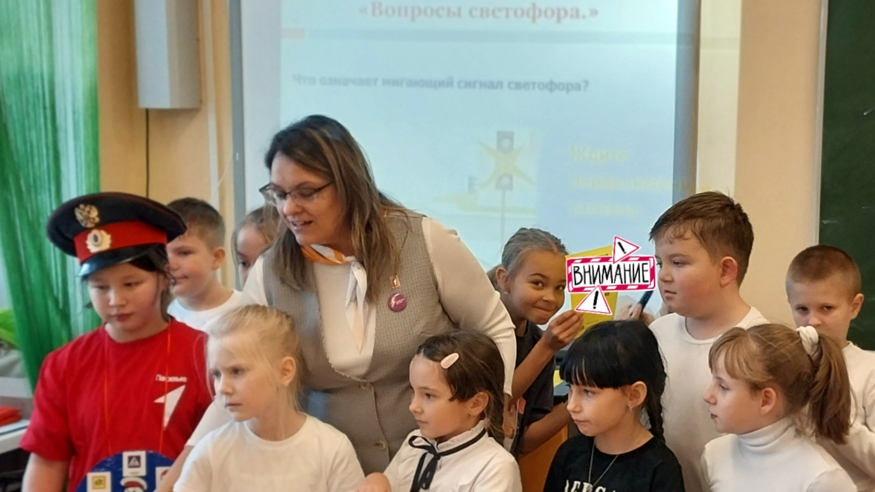 Наша школа — за безопасность на дорогах! 